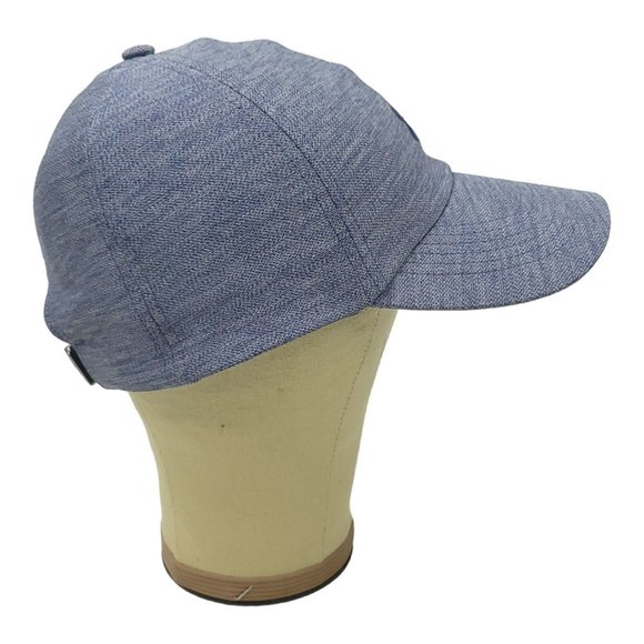 Under Armour Free Fit Tuck Strap Blue Cap Baseball Golf Running Tennis Hat - Picture 8 of 12